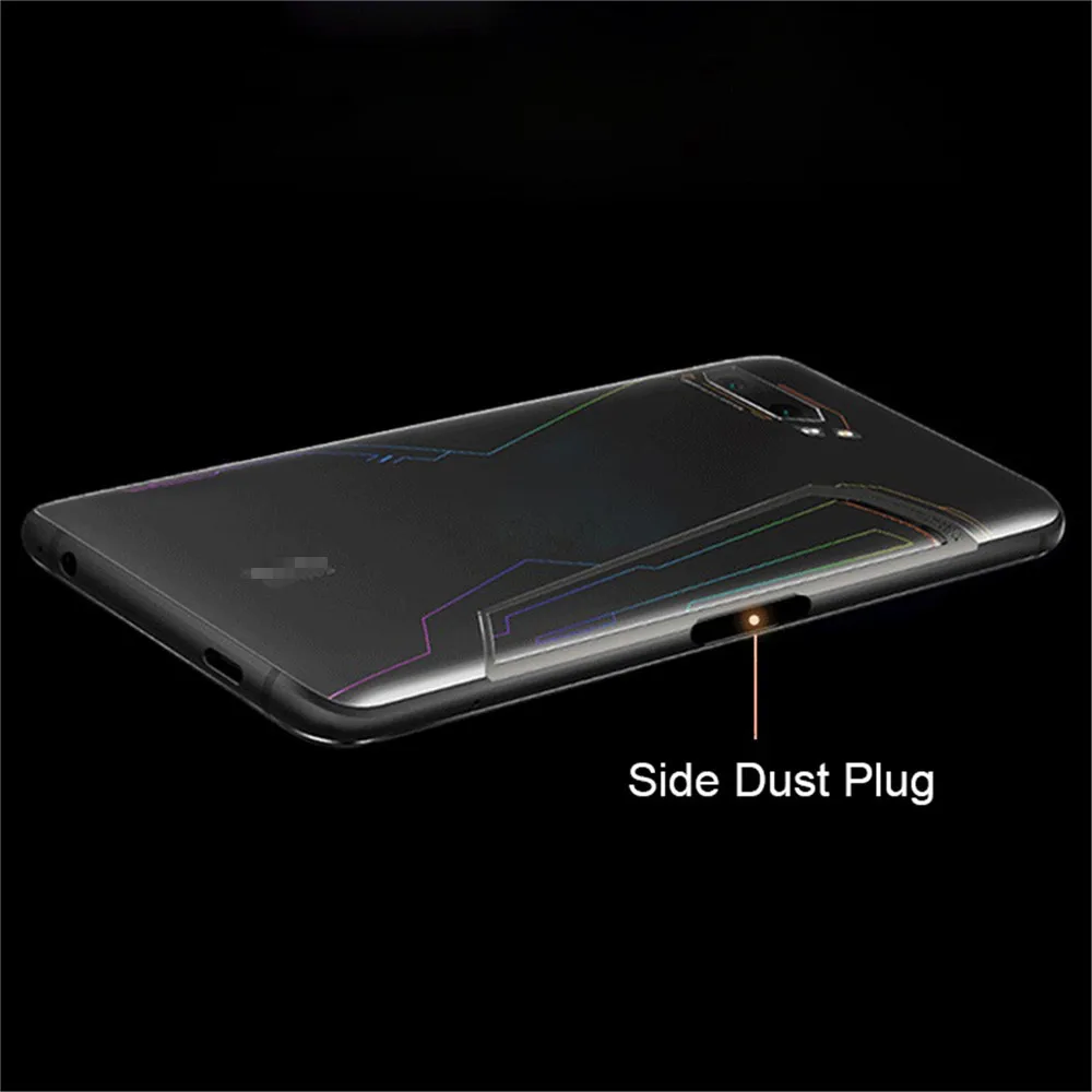 Silicone Side Dust Plug For ASUS ROG Phone 2 ZS660KL Game Accessories Fan Hole Spare Parts | Электроника