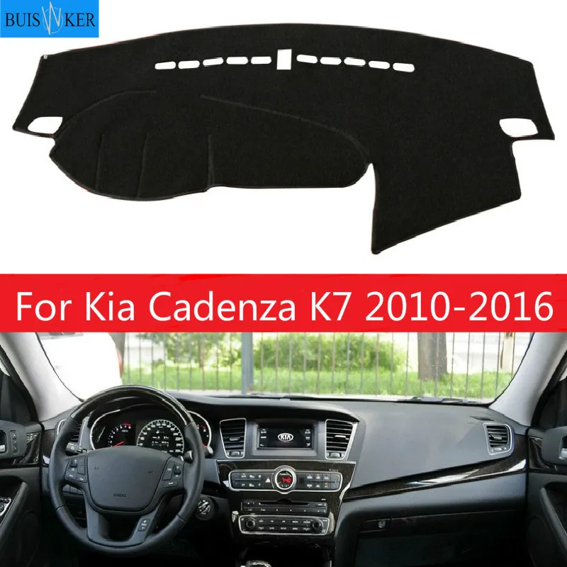 

Dashboard Cover Sun Shade Non-slip Dash Mat Pad Carpet Car Stickers Accessories For Kia Cadenza K7 2010 2011 2012 2013 2014-2016