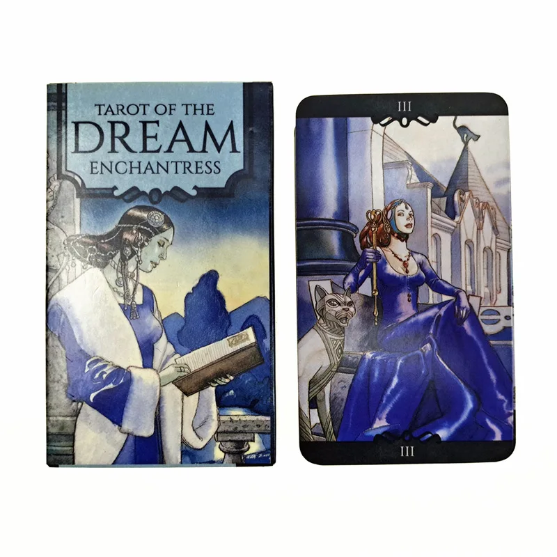 

RideDream Enchantress Tarot Del flash Cards Tarot Deck Oracles Game Linestrider Dreams Toy Divination Star Spinner Muse Hoodoo