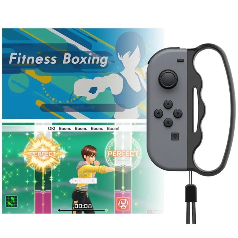Ремешок для запястья ремешок рук начинающих переключатель Joy-con фитнес-бокс игра