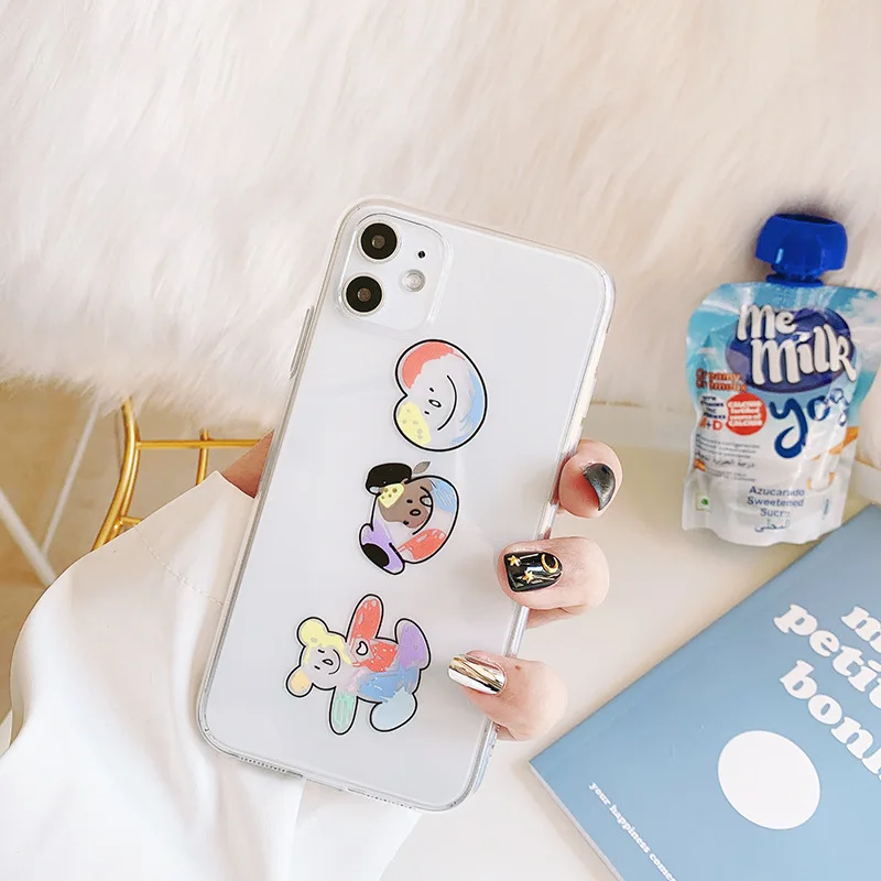 Прозрачный чехол для iPhone 11 Pro Max XR Xs X 7 8 6 6s Puls | Мобильные телефоны и аксессуары