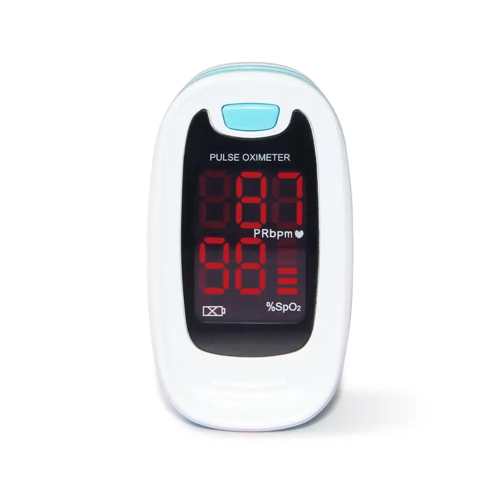 CMS50M-Finger-Tip-Pulse-Oximeter-Blood-Oxygen-Monitor-SPO2-PR-HR -- подарок |
