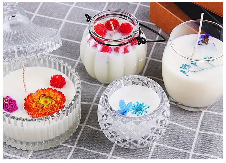 Diy сделать ароматизированный воск кусок ароматерапия украшения Velas материал для изготовления свечей чай 3d цветок штампы Рождество цветок diesцветы