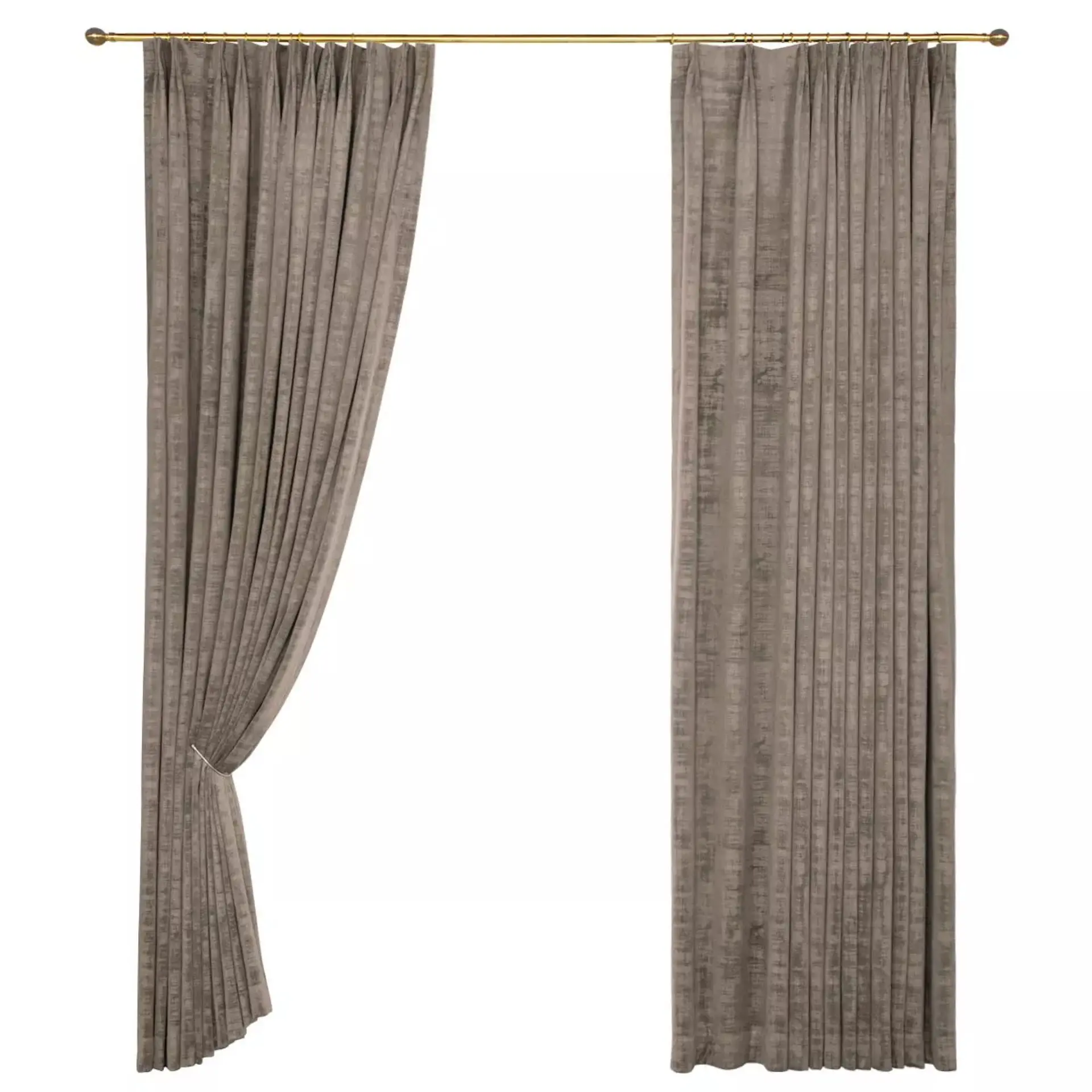 

Light Luxury Gray Flannel Blackout Curtains for Bedroom Living Room Curtains Luxury Home Decor Solid Color Curtains