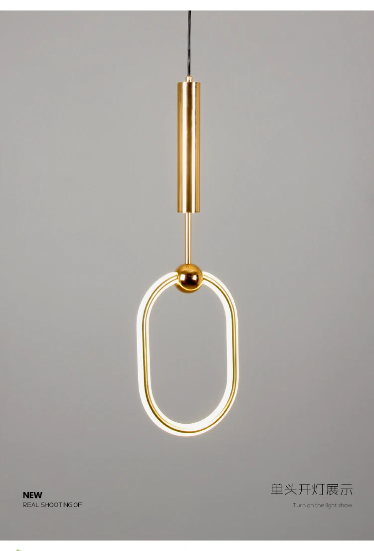 

New Quality Simple Pendant light Modern Fashion White Lamps For Dining Room Restaurant Bedroom Living Room Office Bar Round