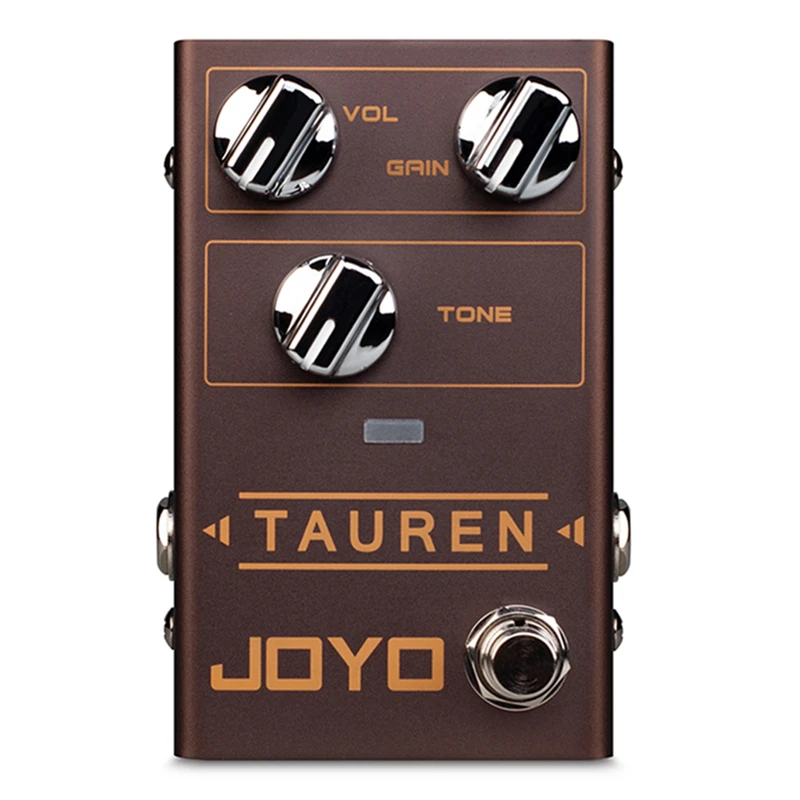 JOYO R-01 Tauren Overdrive Guitar Effect Pedal High Gain Pedal Effect for Electric Guitar Overload Pedal Guitar Accessories