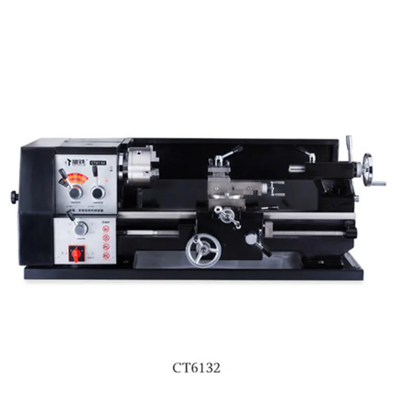 

CT6132 Desktop Lathe Home Lathe Lndustrial Grade Small Lathe Woodworking Lathe Metal Lathe Profession High Precision Mechanical