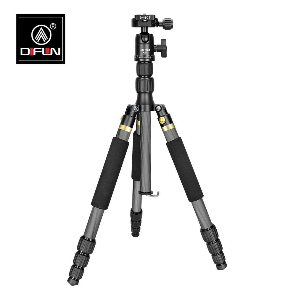 DIFUN DW 422C легкий дорожный штатив для камеры сотового телефона монопод из