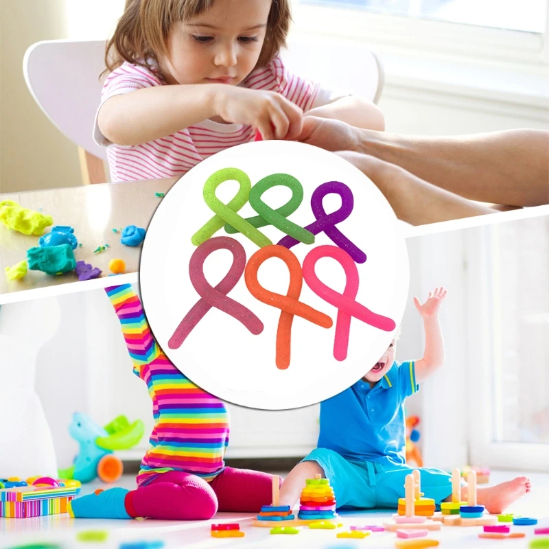 

Stretchy Fidget Pressure Relieve String Anxiety Toy Rope for Kid’s Focus Calm