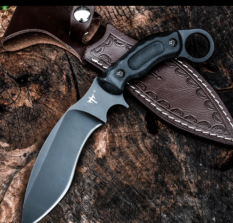 Нож для самообороны тактический нож выживания на природе кемпинга высокоострый