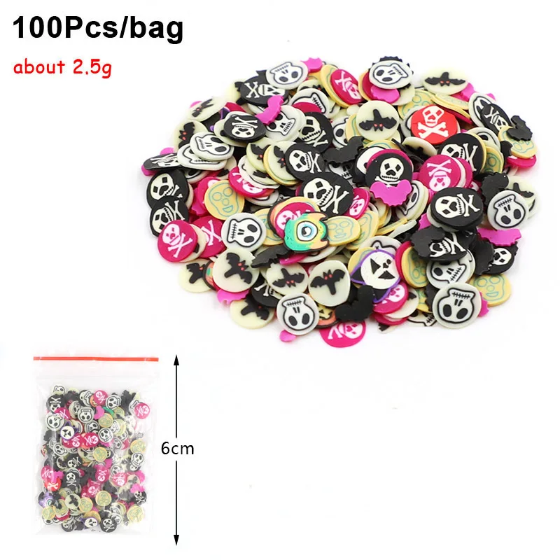 Fimo slits Slide Charms для поставки слаймов, набор пушистых фруктов, полимерные прозрачные клейкие аксессуары, скользящая шпатлевка, глина, детские игрушки для дизайна ногтей
