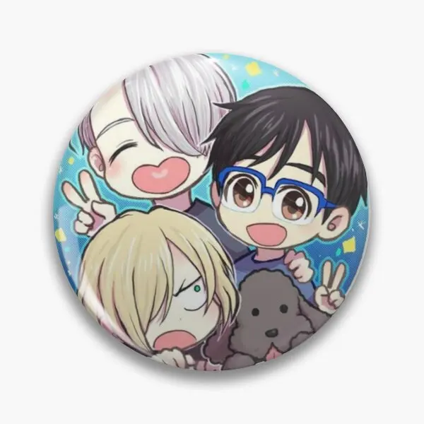 

yuri on ice Soft Enamel Pin Badge Decorative Clothes Badge Lapel Pin Brooch Jewelry for Women Fashion Gift