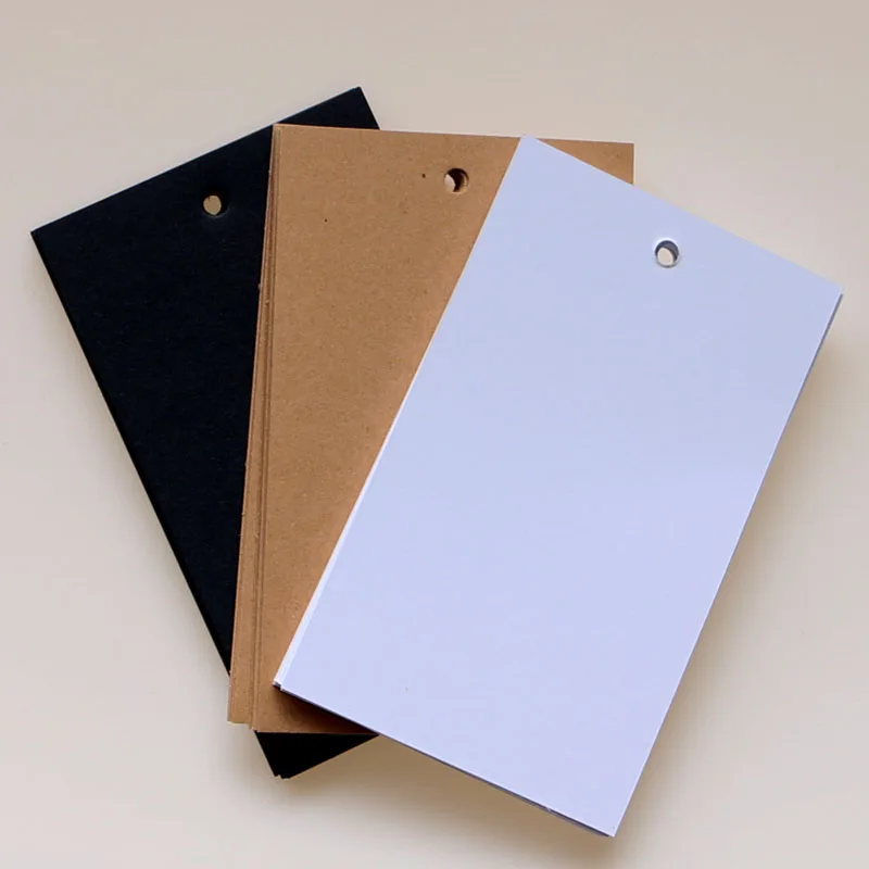 10*6 cm blank kraft gift tags cardboard pricing DIY notes brown paper labels 10pcs lot | Дом и сад