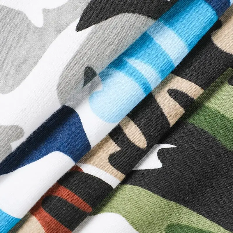 

New Men Underwear Boxer Shorts Camouflage Panties Solid Shorts Brand Underpants Cotton Breathable Mid Waist Shorts Men L-5XL