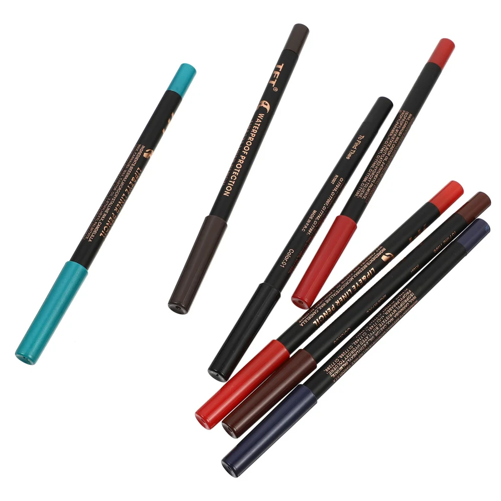 

7PCS Eyeliner Makeup Pencil Practical Eyeliner Pencil Multi-functional Eyeliner