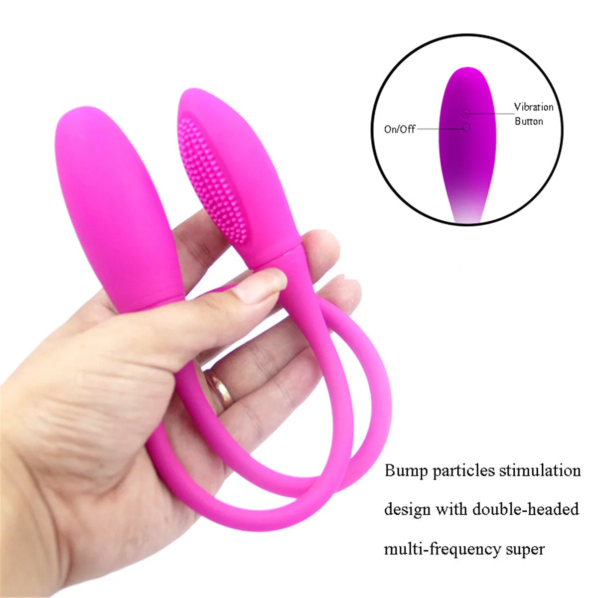 7 speed G-Spot Vibrator Dual-Head String Waterproof Double Anal Butt Plug Vagina Masturbation Adult Sex Toys | Красота и здоровье
