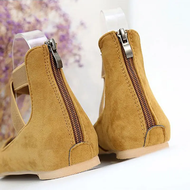 

2020 New Ladies Ankle Strap Flats Zapatos Mujer Shoes Women Simple Casual Breathable Anti-slip Shoes For Summer