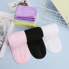 1 шт. регулируемый держатель для волос для мытья лица, повязки для волос, повязка для волос для макияжа, Мягкая косметическая банная повязка для волос, аксессуары для волос для женщин