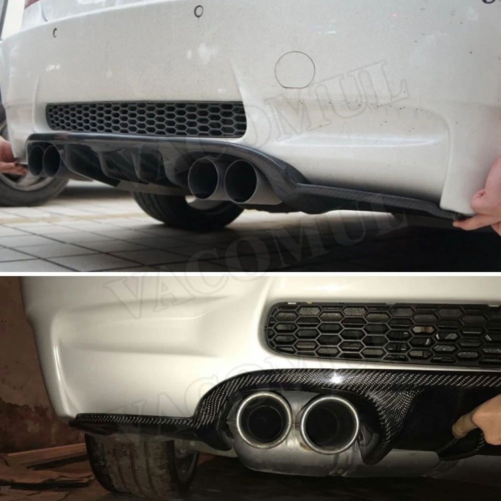 Автомобильный спойлер для заднего бампера из углеродного волокна BMW E92 M3 Coupe 2008-2013