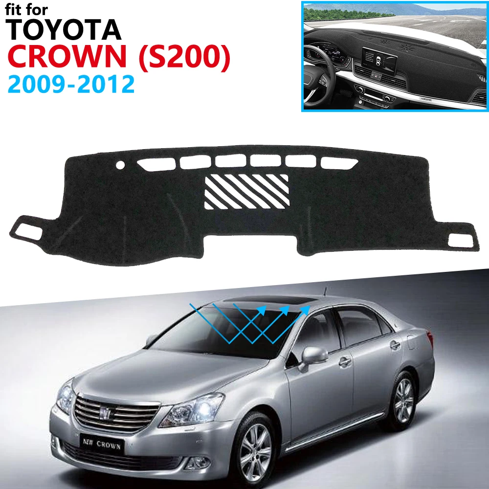 Защитная накладка на приборную панель для Toyota Crown Royal S200 2009 ~ 2012 автомобильные