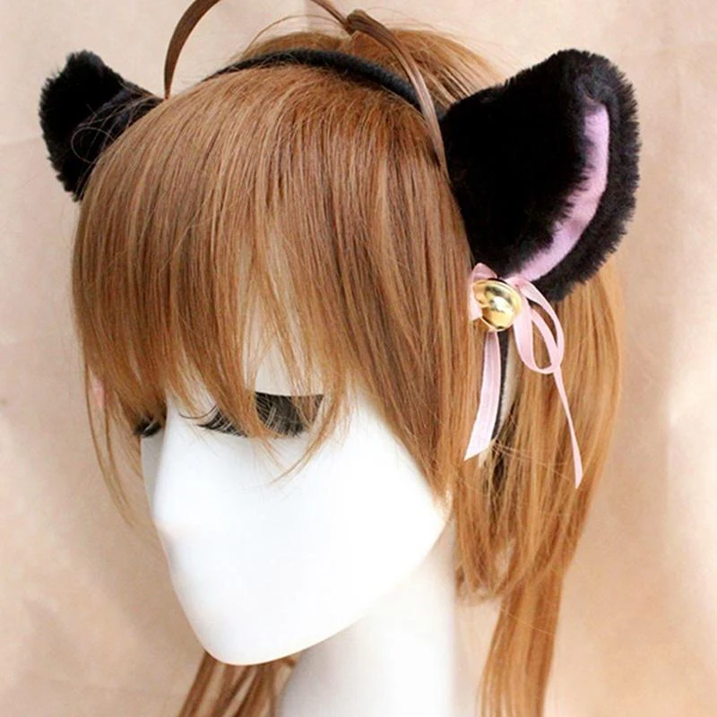 

Girl Women Cat Ears Pattern Headband Cosplay Headband Party Headwear Hair Accessories
