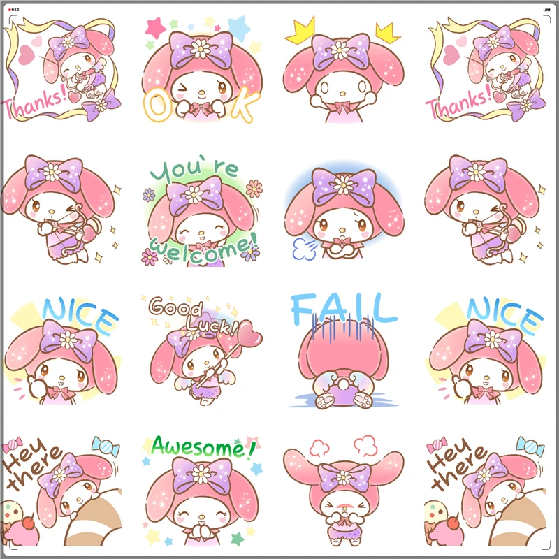 

40 Anime naughty little fairy Paper Sticker Decoration DIY Ablum Diary book Scrapbooking Label Sticker Kawaii Stationery