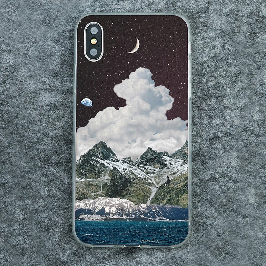 Чехол для Vodafone Smart X9 N9 Lite E9 C9 E8 N8 V8 Prime 7 Ultra Space с мультяшным принтом мягкий