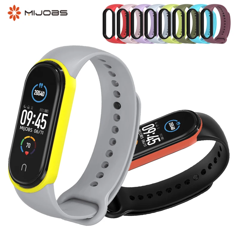 Ремешок силиконовый для смарт часов Xiaomi Mi Band 5|Смарт-аксессуары| |