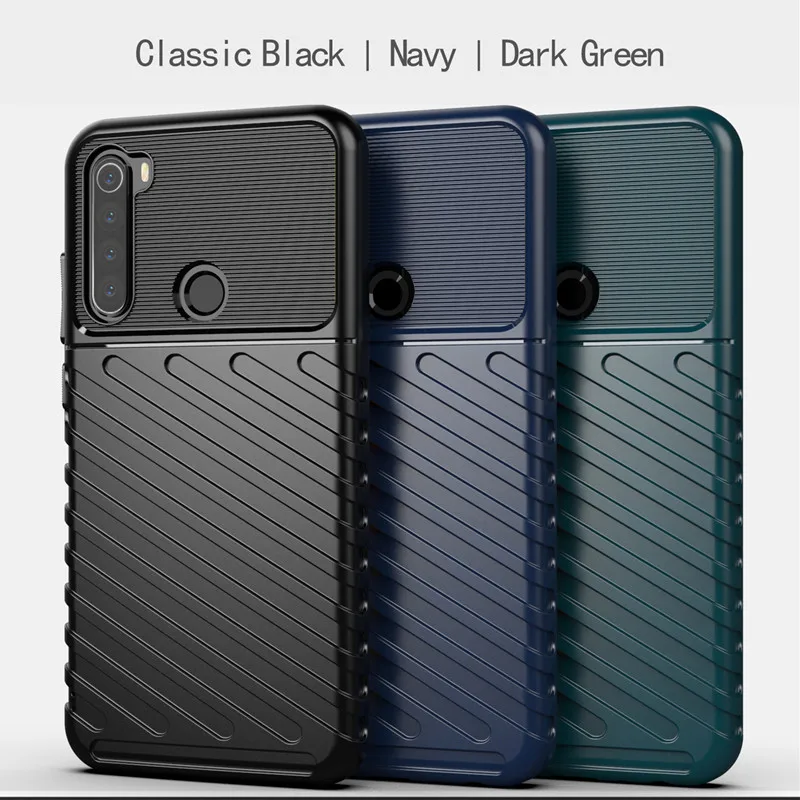 Защитный чехол для Redmi Note 8T 8 t противоударный чехол-бампер высококачественный