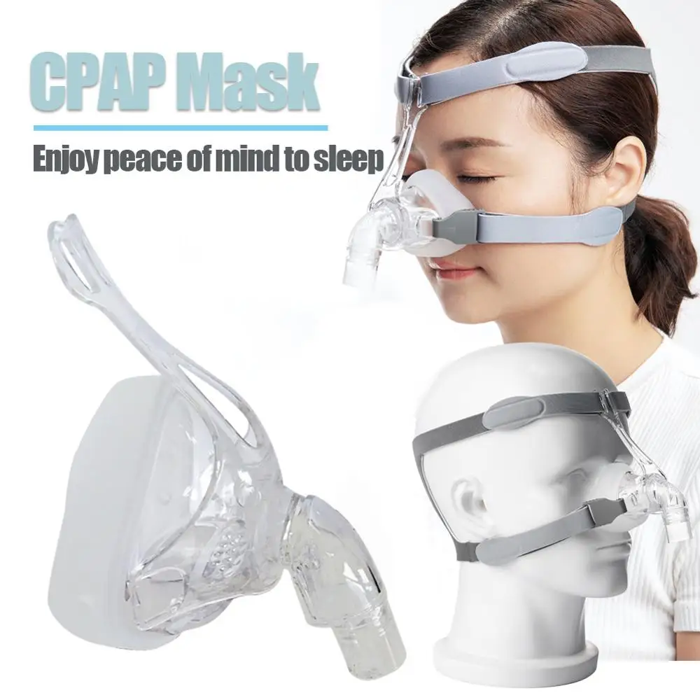 Универсальный CPAP авто BiPAP маска бесплатная головные уборы белые приступ апное во