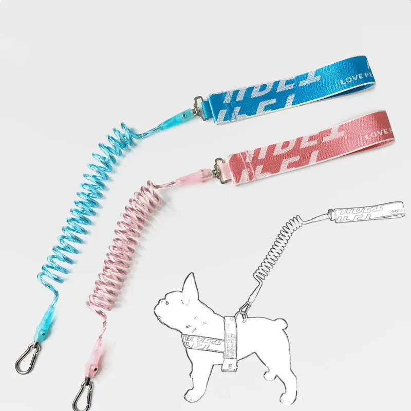 

2021 New Pet Dog Elastic Leash Puppy Hand Holding Rope New Design Dog Leading Rope for Small Medium Dogs Fashion Puppy Leashes