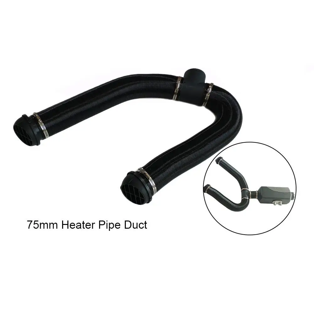 

Car Parking Air Heater Heating Pipe Catheter Parking Diesel Heater Replacement Hose Clamp Fitting Heater Pipe Duct 75MM