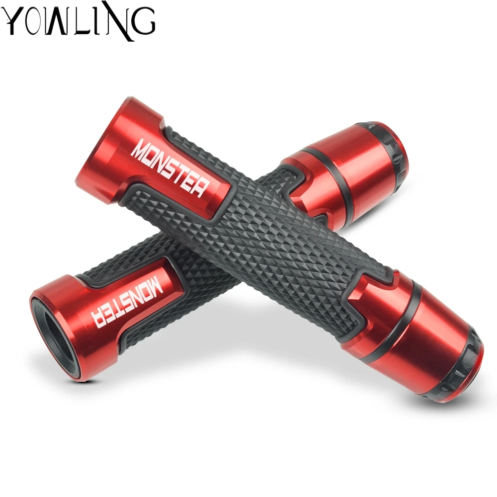 Мотоциклетные ручки 7/8 дюйма 22 мм рулевые Концевая крышка руля для DUCATI Hypermotard Monster