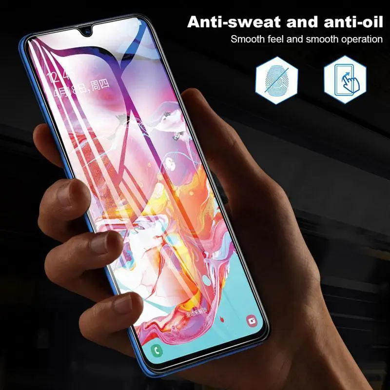 Закаленное стекло 9D для Samsung Galaxy A90 Защитная пленка экрана M30S A10S A50S A7 2018 A70 A60 A50 A40