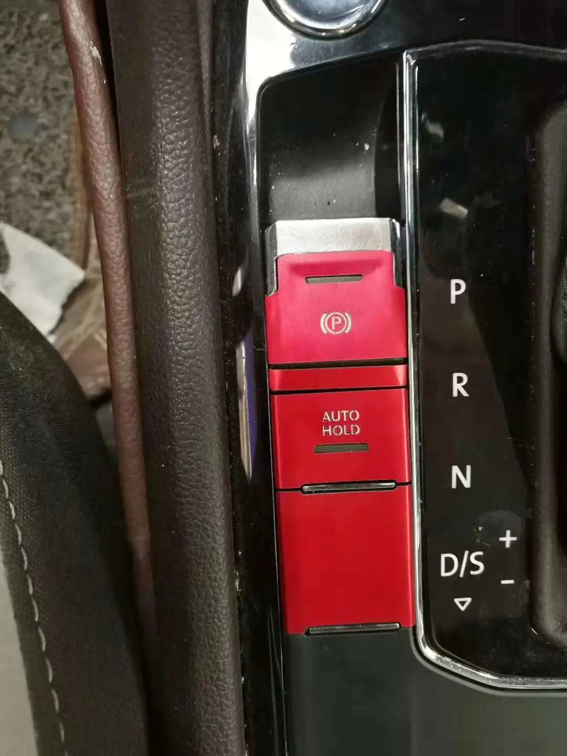 Для Tiguan L 2017 2018 2019 автомобиля интерьер алюминиевый сплав электронный ручной