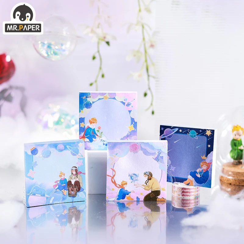 

Mr.Paper 4 дизайн блокнот для заметок свободный лист путешествие времени блокнот для заметок граффити лакмусовая тестовая бумага для заметок м...