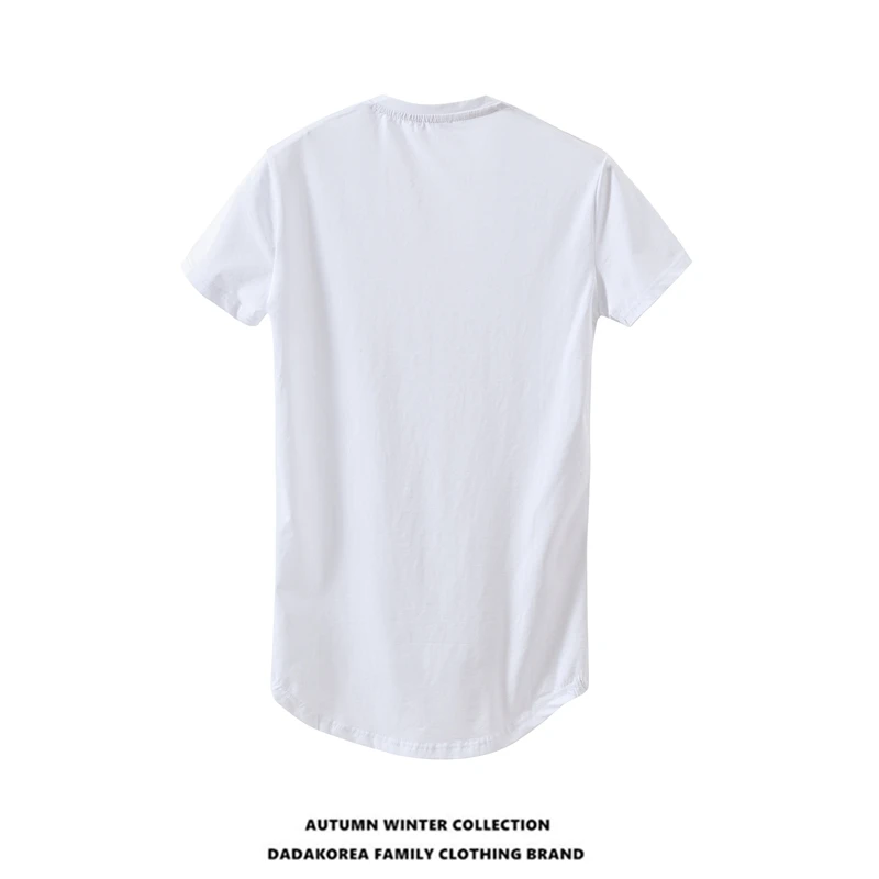 DADAKOREA летняя однотонная фронтальная короткая задняя длинная Сексуальная мужская