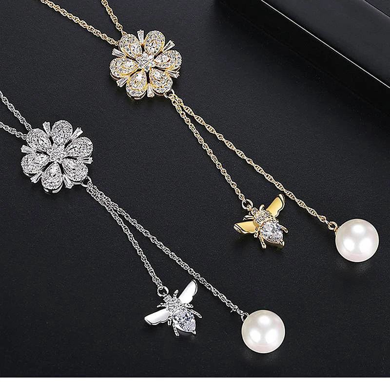 Массивные Свадебные/вечерние ювелирные изделия для женщин Мода AAA CZ Классический