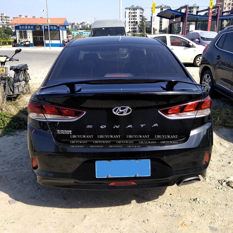 Универсальный автомобильный спойлер из АБС пластика и углеродного волокна для