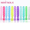 New Colors Synthetic Glowing Hair Twist Braids Ombre Color For white Women Braiding Hair Extensions Jumbo Braids KaneKalon Hair