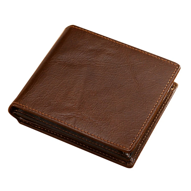 

Большой Ёмкость Для мужчин кошелек в ретро-стиле из искусственной кожи с застежкой-молнией