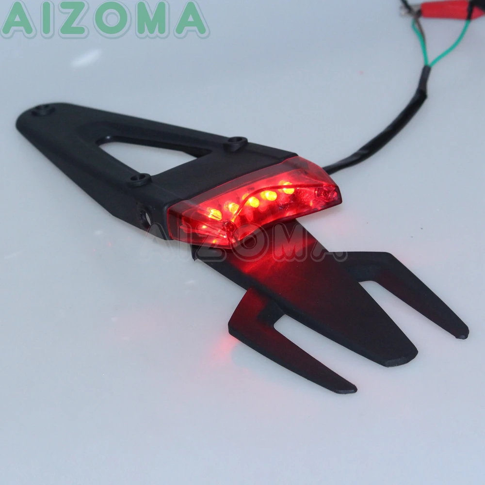 Эндуро светодиодные задние стоп сигналы для мотоцикла универсальные