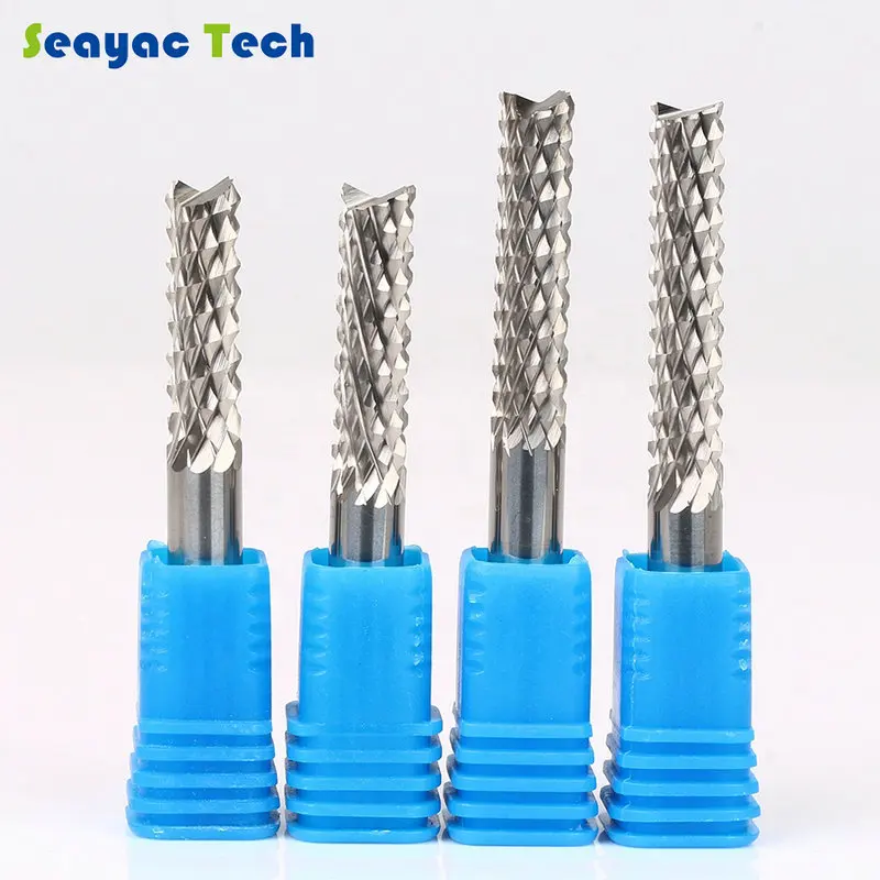 Твердосплавная Вольфрамовая зубчатая торцевая фреза для дерева акрила и меди