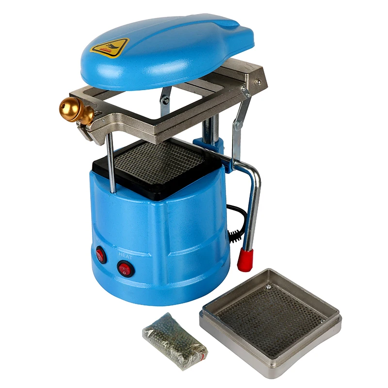 220 В 1000 Вт Стоматологическая вакуумная Формовочная и формовочная машина для