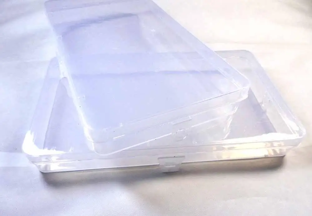 Прозрачная полипропиленовая коробка для хранения игла контейнер сделай сам
