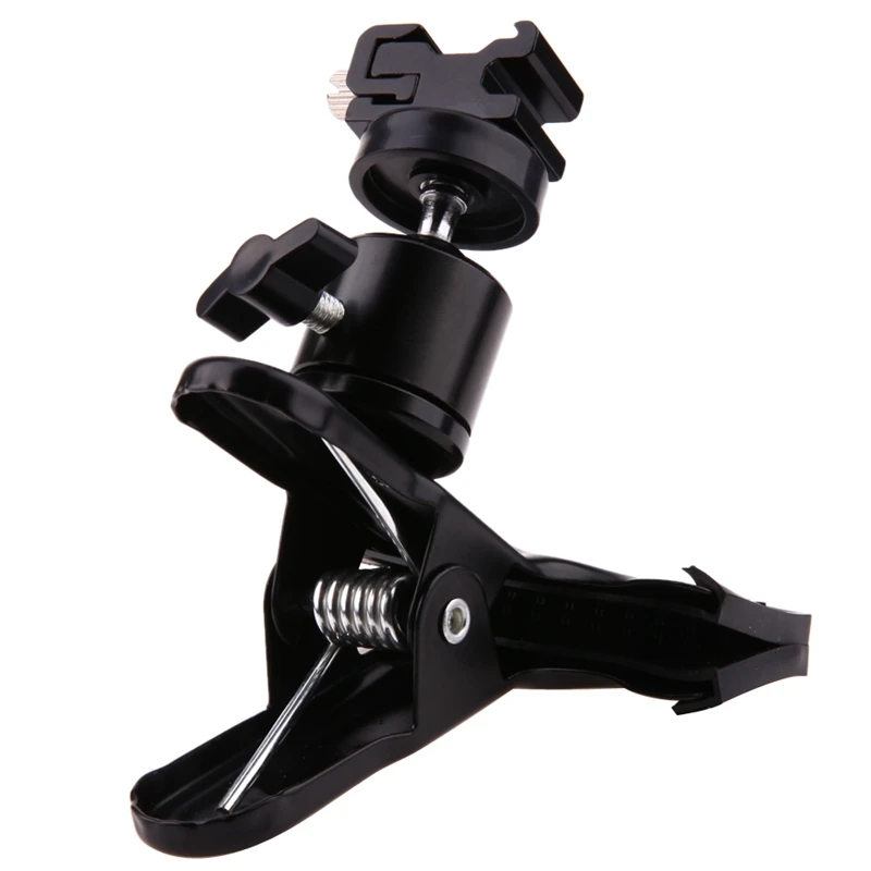 Профессиональный Металлический фон для фотостудии с зажимом и шаровой головкой