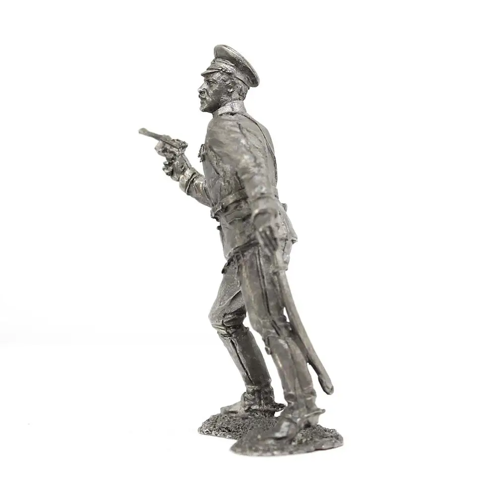 Поручик гусарского полка Россия 1914 год - оловянный солдатик фигурка 54 мм P270 | Дом и