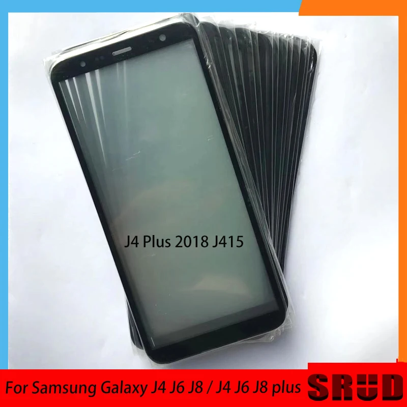 Ламинат ОСА внешний Стекло для samsung-Galaxy J4 J6 J8 плюс J400 J415 J600 J610 J800 J810 Ремонт сенсорного ЖК-экрана Запчасти
