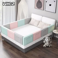 height baby bed bumper crib rail guard adjustable anti collision childrens bed fence barrier general soft gate crib