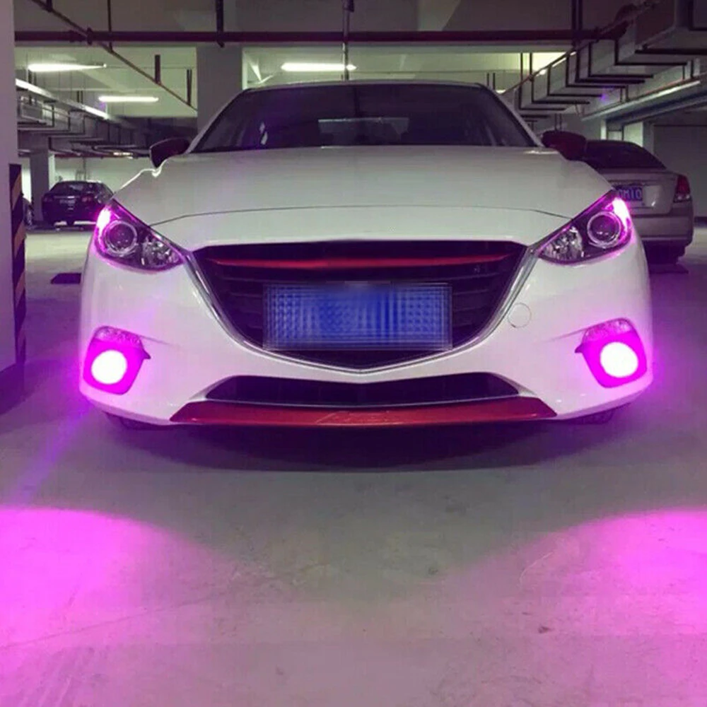 

Bright Pink Fog Light Driving Lamp 2pcs 92-SMD Accessories Bulbs Durable